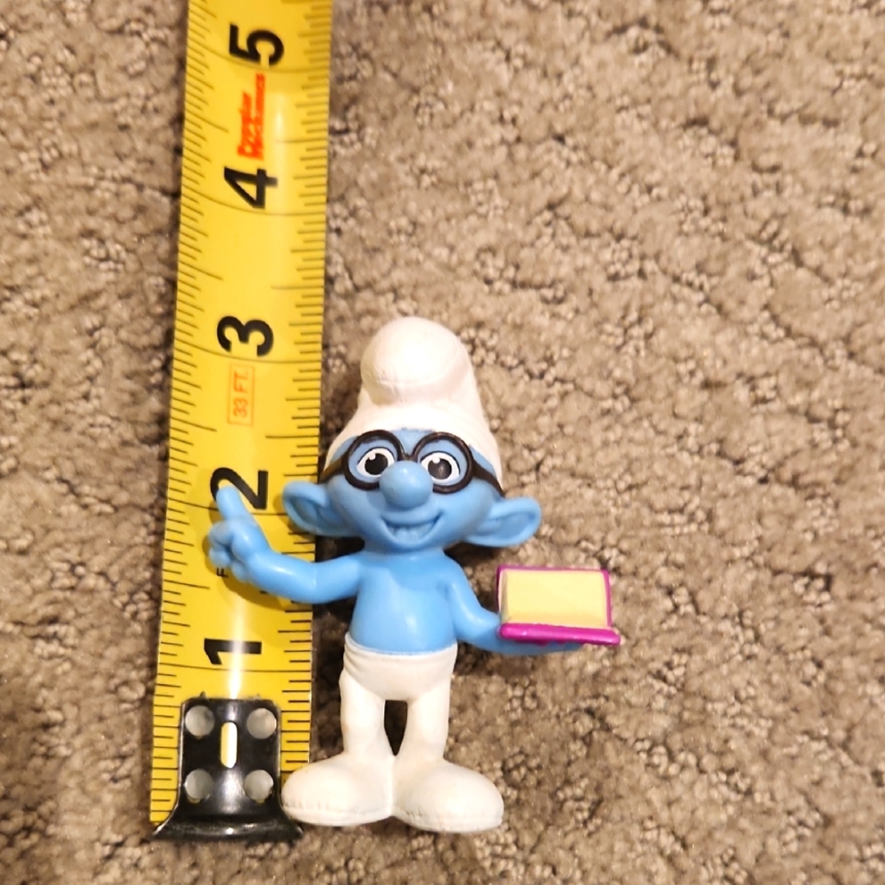 Brainy SMURF Mcdonalds Toy.
